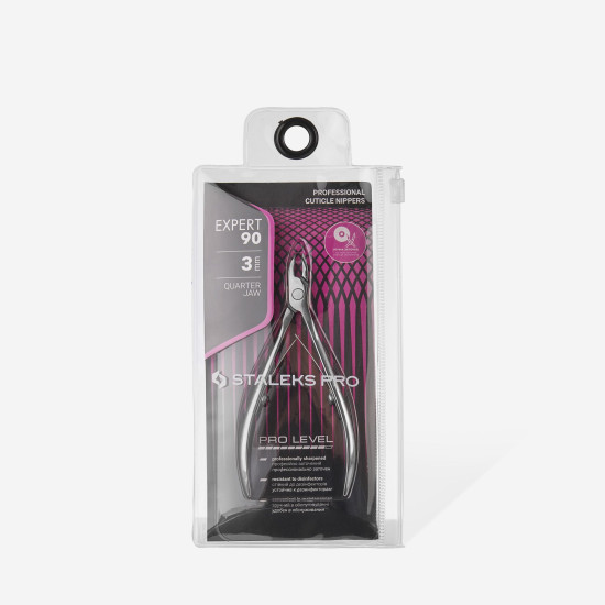 Alicate de cutículas profissional EXPERT 90 3 mm