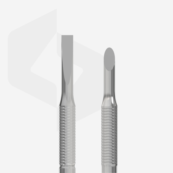 Empurrador de manicure EXPERT 90 TIPO 5 (palito de laranjeira e espátula reta plana)
