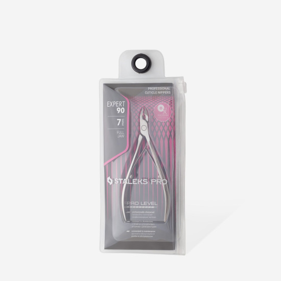 Alicate de cutículas profissional EXPERT 90 7 mm