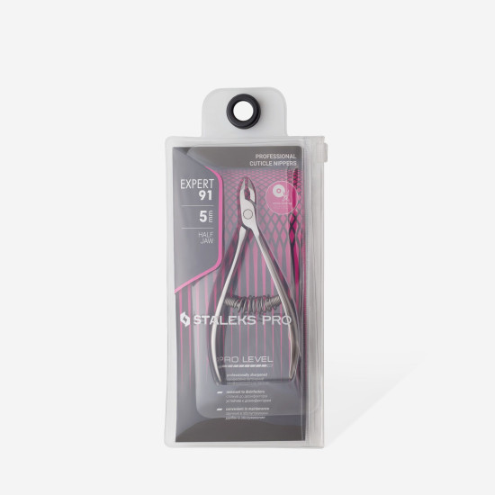 Alicate de cutículas profissional EXPERT 91 5 mm