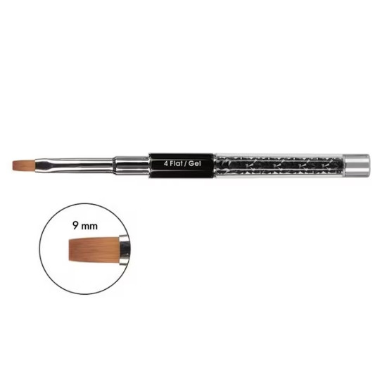 Flat Gel Brush 4 - 1 un