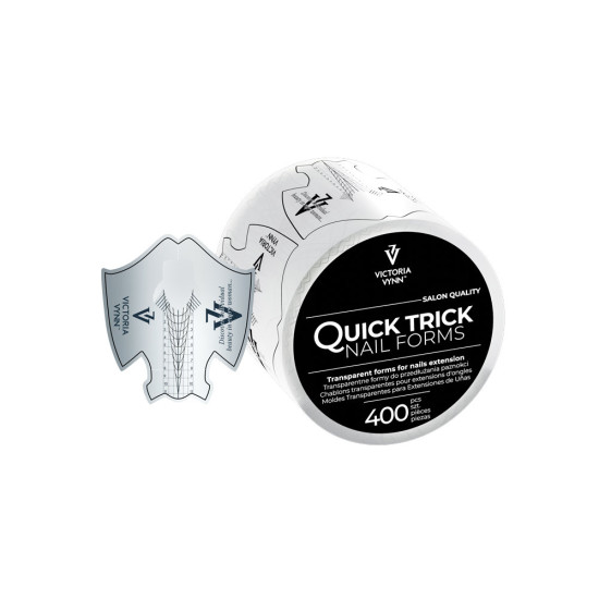 Moldes Quick Trick 400 unidades Transparente - 1 un