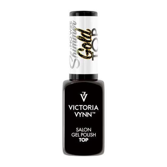 Top Coat No Wipe Glitter Shimmer - 8 ml
