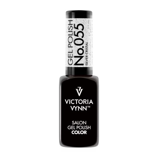 GEL POLISH 055 SILVER Cristal 8ml