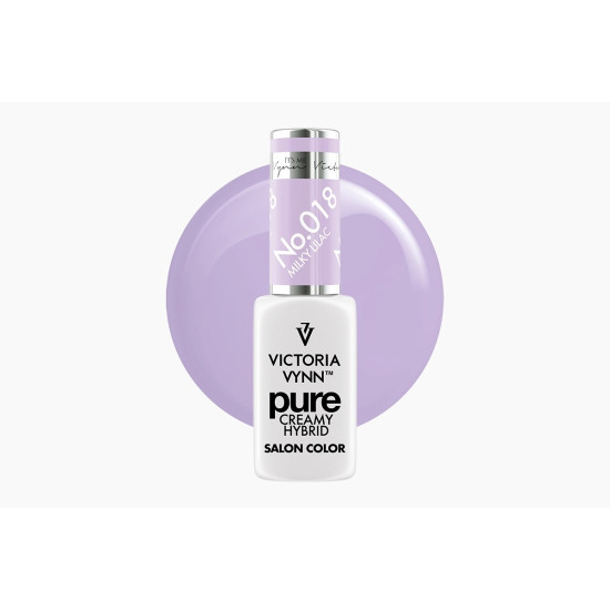PURE CREAMY HYBRID – 018 Milky Lilac 8ml
