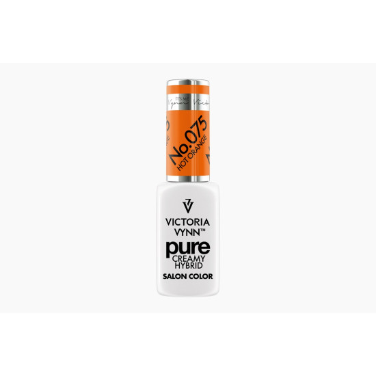 PURE CREAMY HYBRID – 075 Hot Orange 8ml