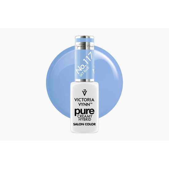 PURE CREAMY HYBRID – 117 Sky Blue 8ml