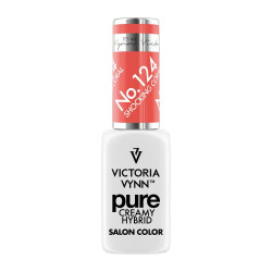 PURE CREAMY HYBRID – 124 Shocking Coral 8ml