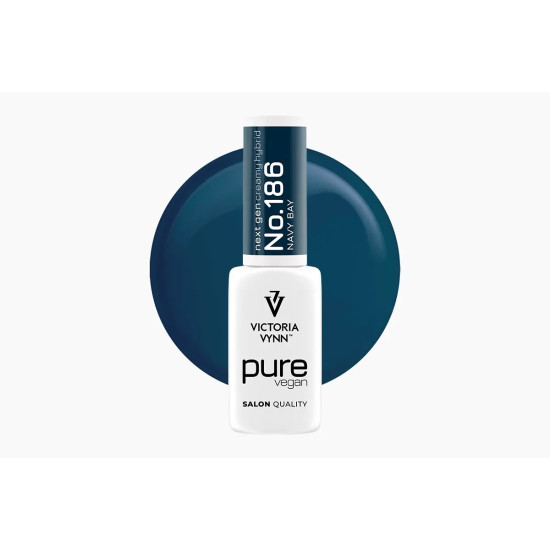 PURE CREAMY HYBRID – 186 Navy Bay 8ml
