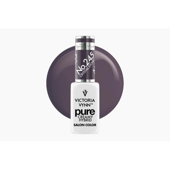 PURE CREAMY HYBRID – 245 Crystal Stone 8ml