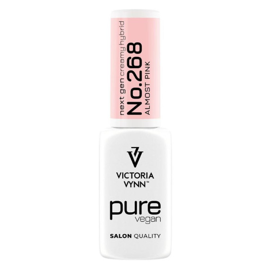 Pure VEGAN Creamy Hybrid 268 -Almost Pink 8ml