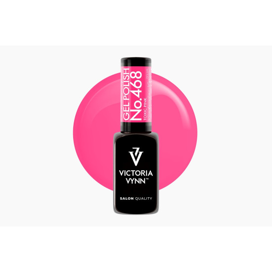 GEL POLISH 468 – Toxic Pink 8ml
