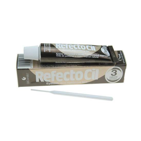 Coloração Sobrancelhas Refectocil Nº 3 Castanho Natural 15 ml