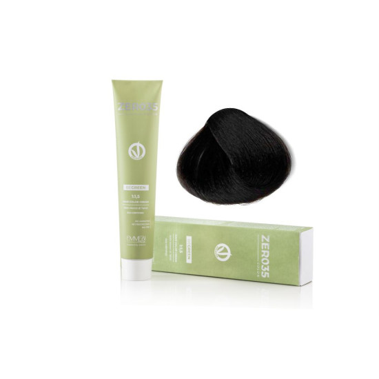 Coloração Capilar Emmebi Vegan Zero35 Be Green 4/0 100 ml