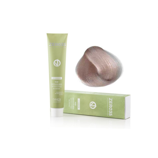 Coloração Capilar Emmebi Vegan Zero35 Be Green Pure Light Pearl Effect 100 ml