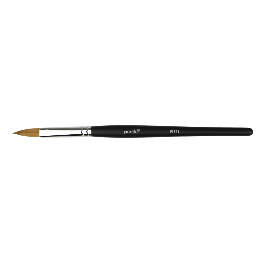 Pincel Oval Acrílico 75% Kolinsky #8 wooden handle -