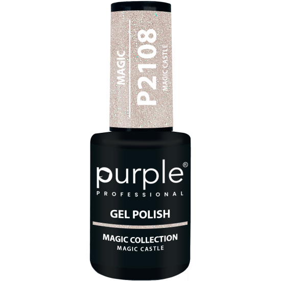Gel Polish Magic Castle  glitter 10ml