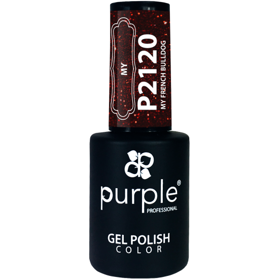 Gel Polish My French Bulldog  glitter 10ml