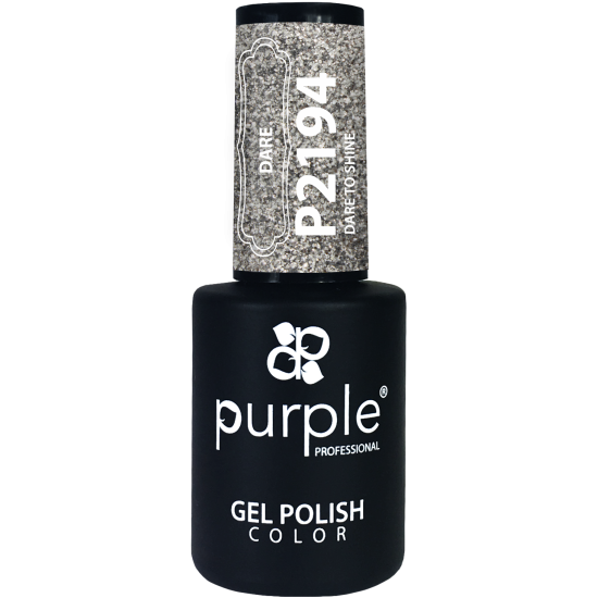 Gel Polish Dare to Shine  glitter 10ml