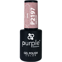Gel Polish Dare to Live  glitter 10ml