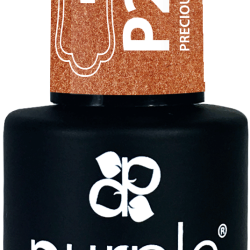 Gel Polish Precious Golden Cooper  glitter 10ml