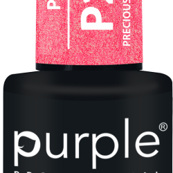 Gel Polish Precious Coral Electric  glitter 10ml