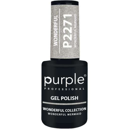 Gel Polish Wonderful Mermaid  glitter 10ml