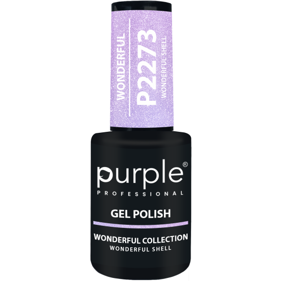 Gel Polish Wonderful Shell  glitter 10ml