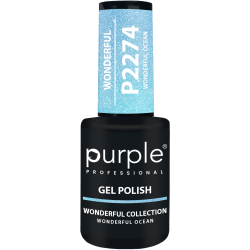 Gel Polish Wonderful Ocean  glitter 10ml