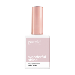 Wonderful Shine Milky White No Wipe Top Coat NOVA IMAGEM