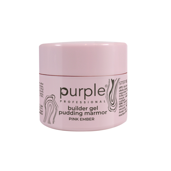 Builder gel Pudding Marmor Pink Ember