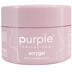 Acrygel Pink Shimmer Gold NOVA CAPACIDADE