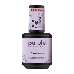 Fiber Base Nude Pink Shimmer 15 ml