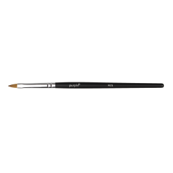 Pincel Oval Acr&iacute;lico e 3D #4 wooden handle -