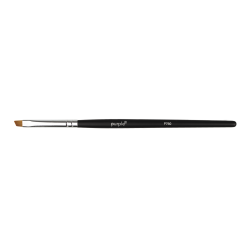 Pincel Nylon Slant One Stroke M #4 wooden handle -