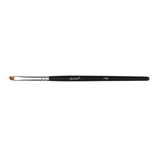 Pincel Nylon Slant One Stroke M #4 wooden handle -
