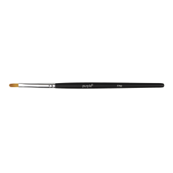 Pincel Nylon Oval Gel #2 wooden handle -