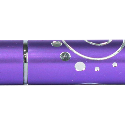 Pincel Kolinsky Mini Nail Art Plastiart e Acr&iacute;lico metallic handle -