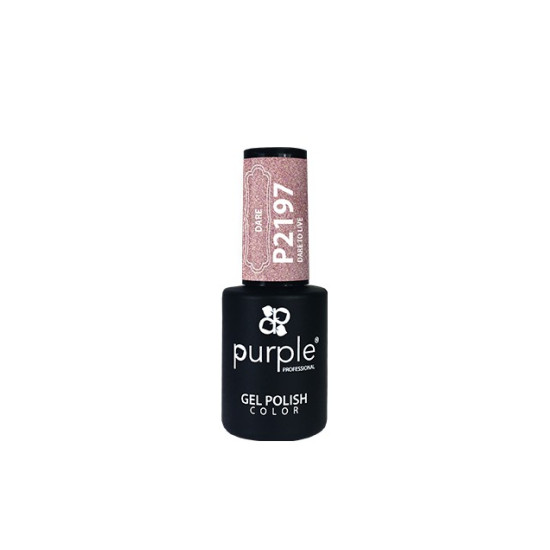Gel Polish Dare to Live  glitter 10ml